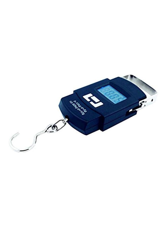 Generic - Digital LCD Handheld Baggage Balance Scale Black/Silver - Image 1