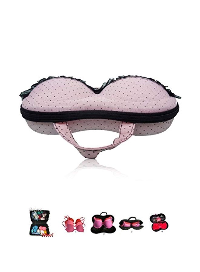 إن-جال منظم حقيبة سفر لحمالة الصدر وردي/أسود - Image 2