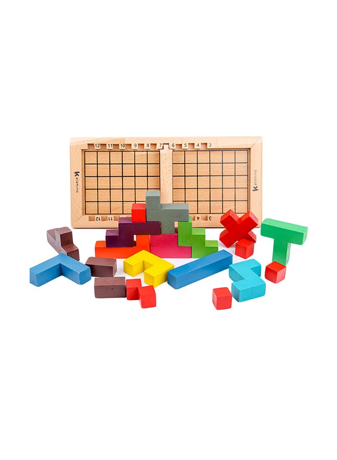 لعبة مكعبات الألغاز تيتريس - Image 1