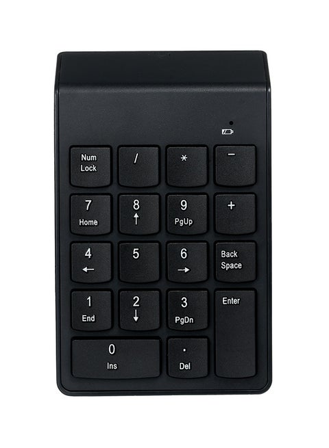 Wireless Mini Numeric Keypad Black