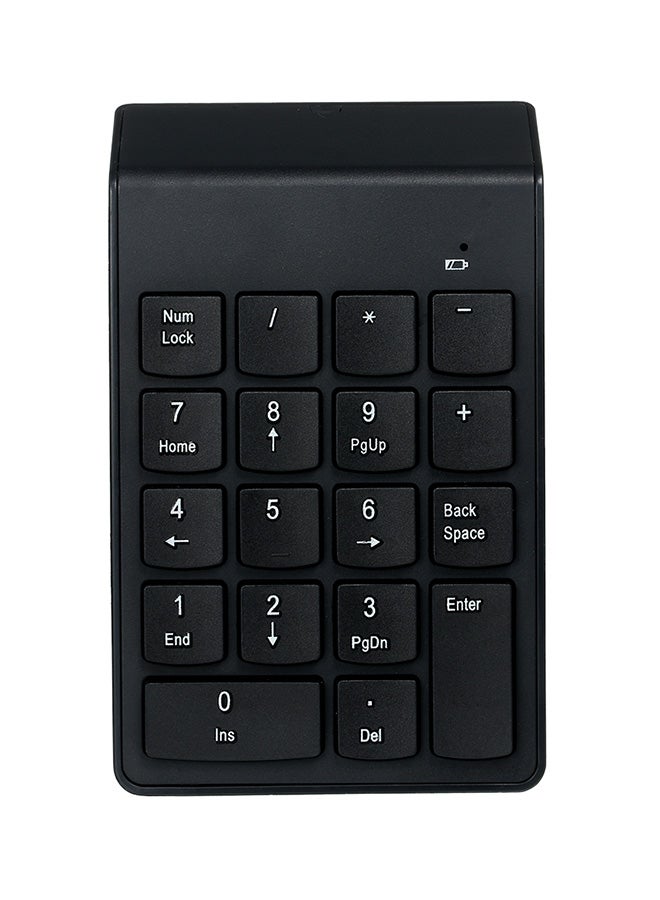 Generic Wireless Mini Numeric Keypad Black  - Image 1