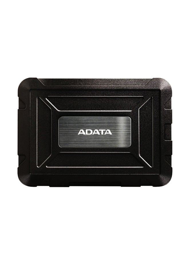 ADATA ED600 Waterproof External Enclosure SSD Case Black - Image 1