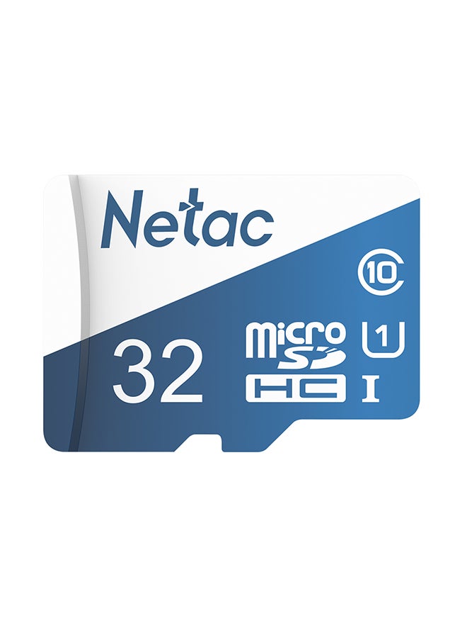 Netac - Class 10 Flash Memory Card Blue - Image 1