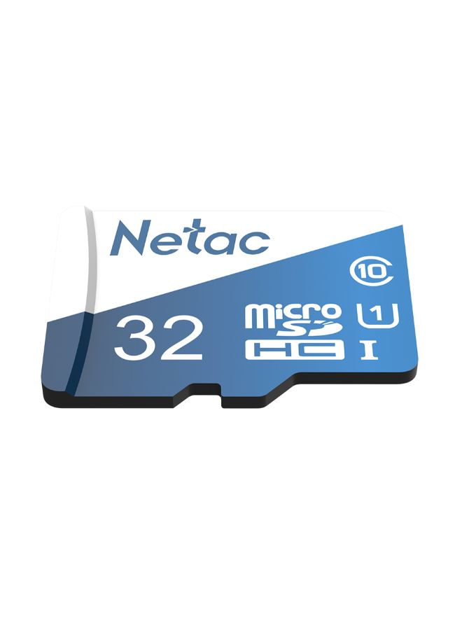 Netac - Class 10 Flash Memory Card Blue - Image 1