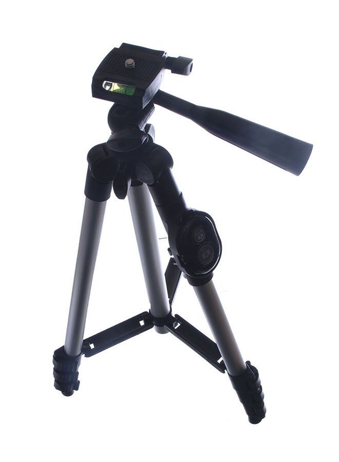 Camera Tripod Stand Black/Silver 