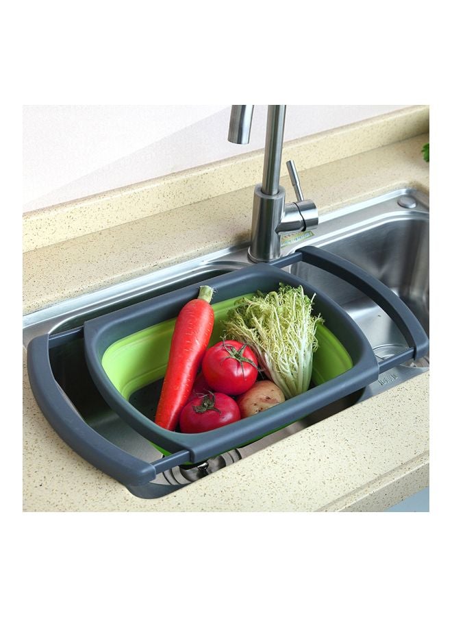 FRIEET - Folding Colander Basket Multicolour 61x26x12centimeter - Image 1