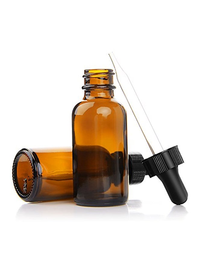 Yesker 6-Piece Glass Bottle For Essential Oil With Dropper Amber - Image 2