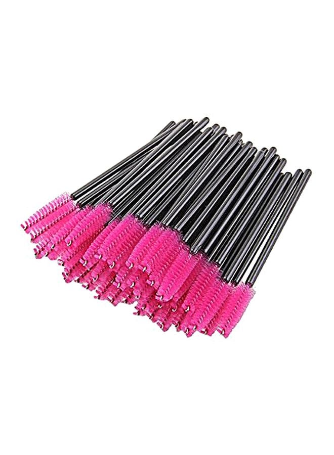 100-Piece Mascara Applicator Wand Brush Pink/Black - v1570111960/N30489601A_1