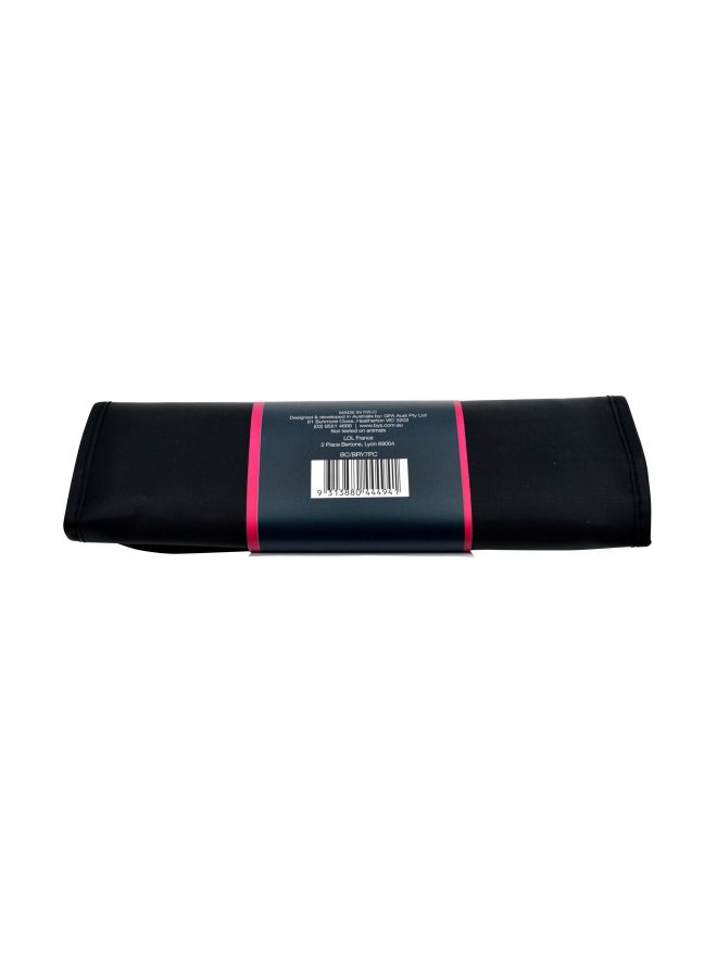 BYS Makeup Brush Roll Up Case Black - Image 3