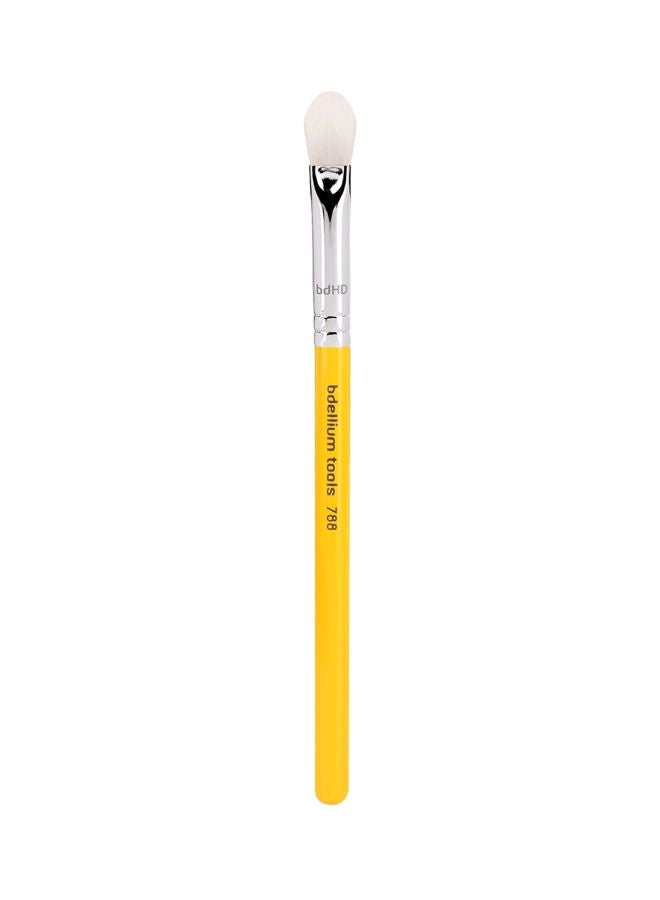 Bdellium Tools Blending And Concealing Brush 788 Yellow/Silver/White  - Image 1