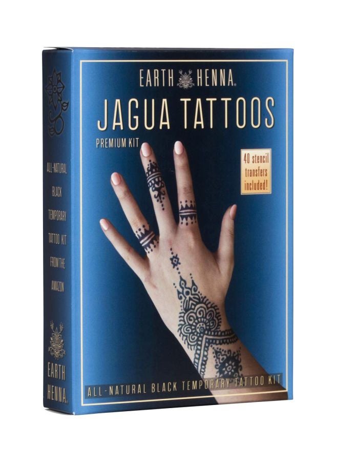 Earth Henna - Jagua Tattoo Premium Kit Black - Image 1