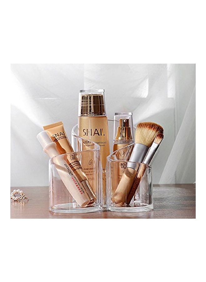 بو تو حامل فراشي مكياج شفاف - Image 2