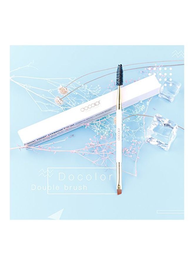 docolor Duo Eyebrow Brush White/Black - Image 3