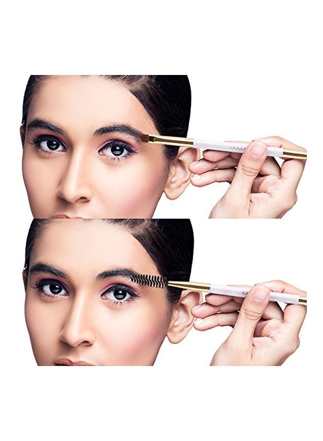 docolor Duo Eyebrow Brush White/Black - Image 4