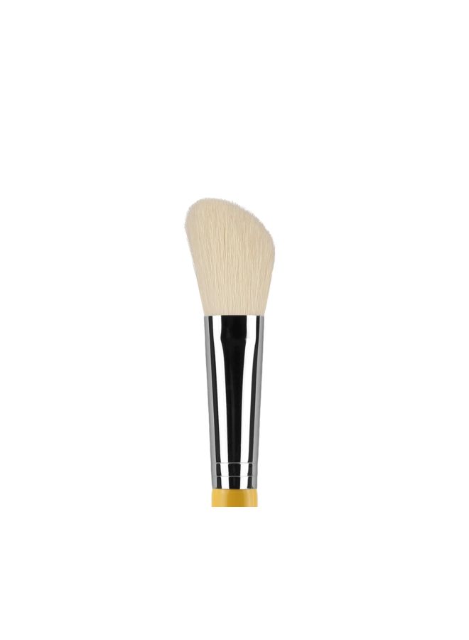 Bdellium Tools Angled Contouring Brush Yellow/Silver/White  - Image 2