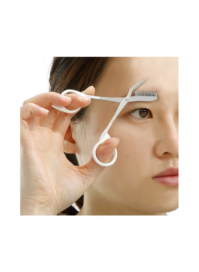 Seki Edge Eyebrow Scissors Silver - Image 2