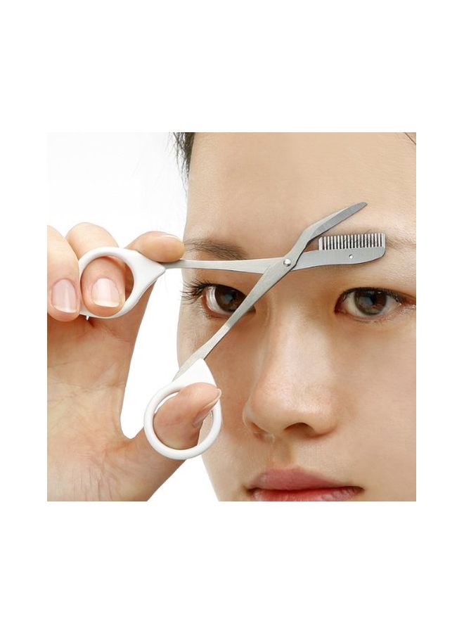 Seki Edge Eyebrow Scissors Silver - Image 3