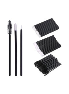 150-Piece Disposable Lip And Eye Brush Set Black/White - v1570112156/N30490077A_1