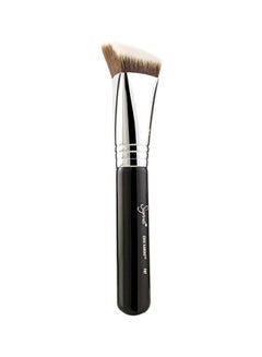 Sigma Beauty F87 Edge Kabuki Foundation Brush Black/Silver/Beige  - Image 1