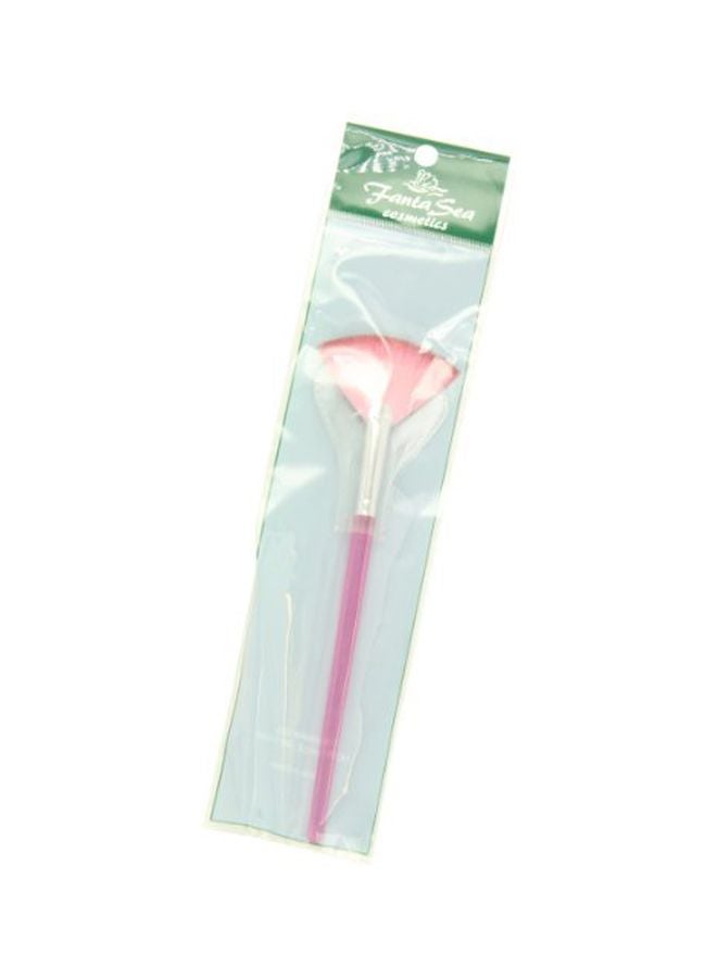 فرشاة هايلايتر شفافة ثنائية اللون وردي