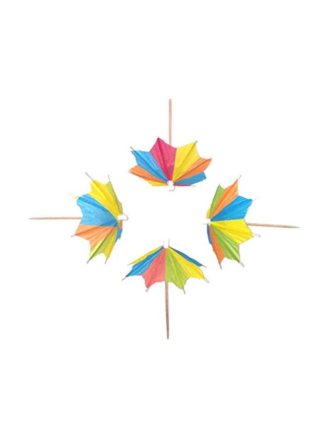 برو بار مجموعة مظلات للكوكتيل من 144 قطعة - Image 5