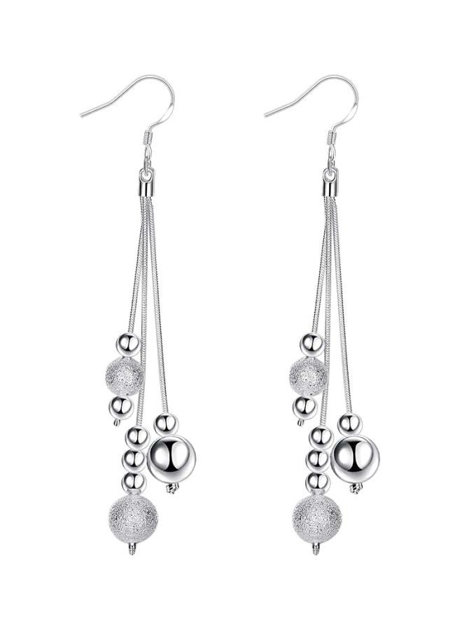 EHOME Silver Water Drop Dangle Earrings  - Image 1