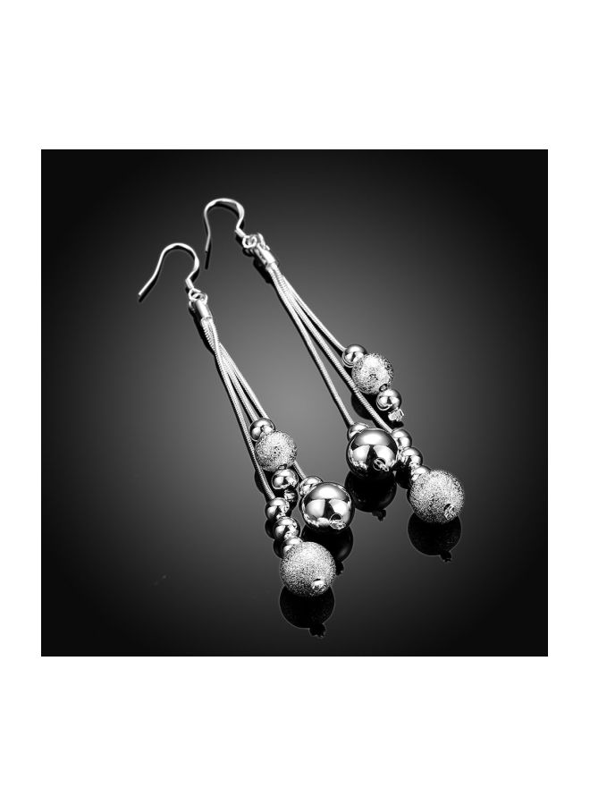 EHOME Silver Water Drop Dangle Earrings  - Image 2