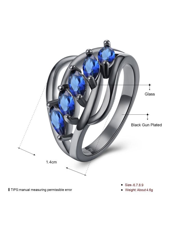 EHOME - Stone Studded Ring - Image 1