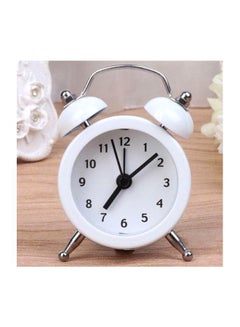 FRIEET Mini Classic Alarm Clock White 7.7x5x5centimeter  - Image 3