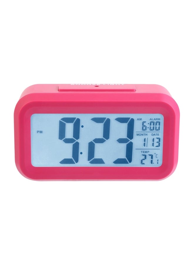 FRIEET Digital Sensor Alarm Clock Pink 5.31x1.81x3.07inch - Image 1
