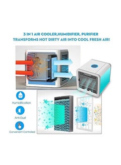 CNA Portable Air Cooler Arctic Air-1 White/Grey/Blue  - Image 4