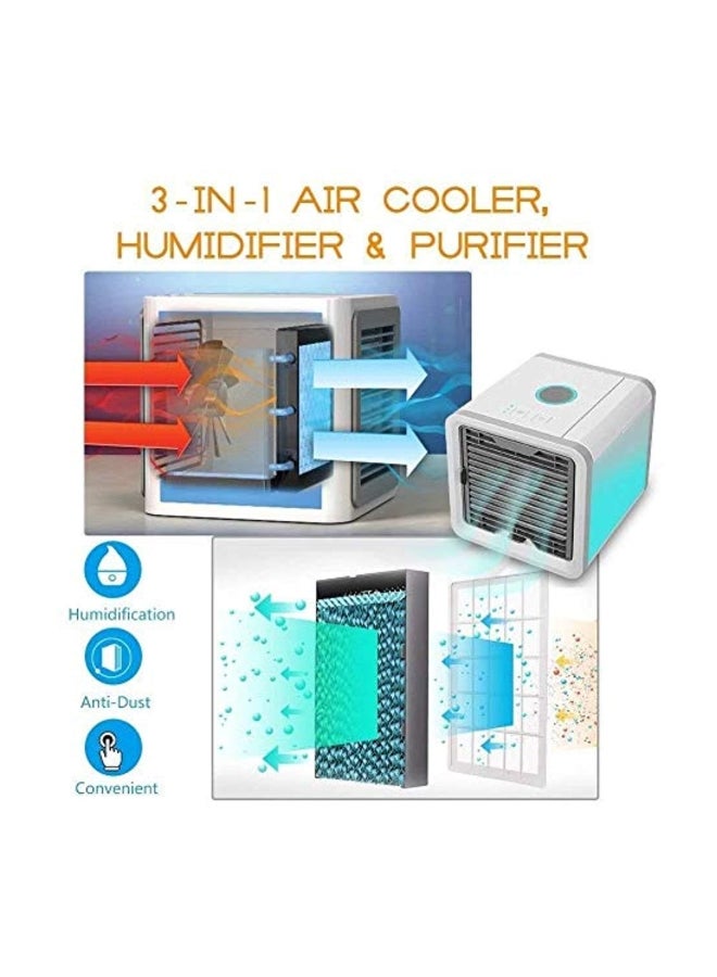 Generic - Portable Air Conditioner 1001 White/Blue/Black - Image 1