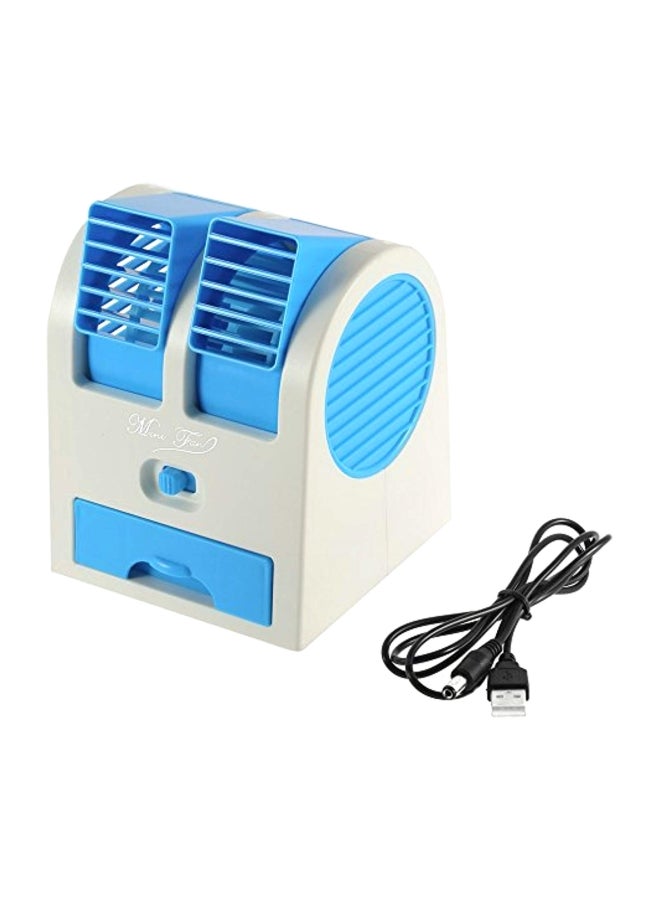 Mini Air Cooler With USB 2724327220207 White/Blue/Black