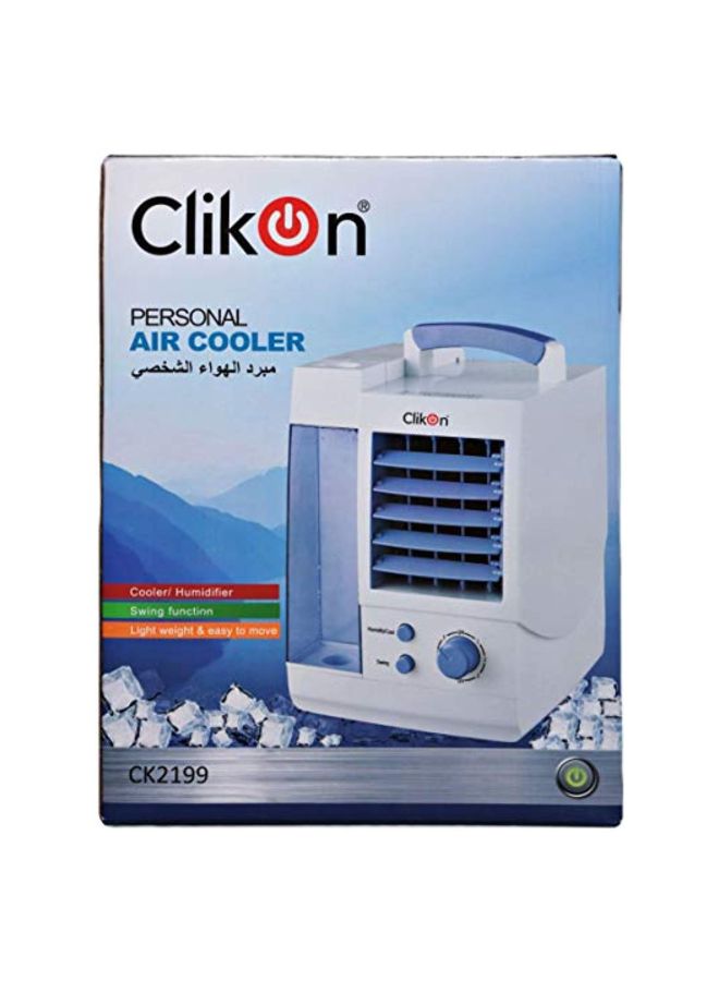 Clikon - Personal Air Cooler 60W 60 W CK2199 White - Image 1
