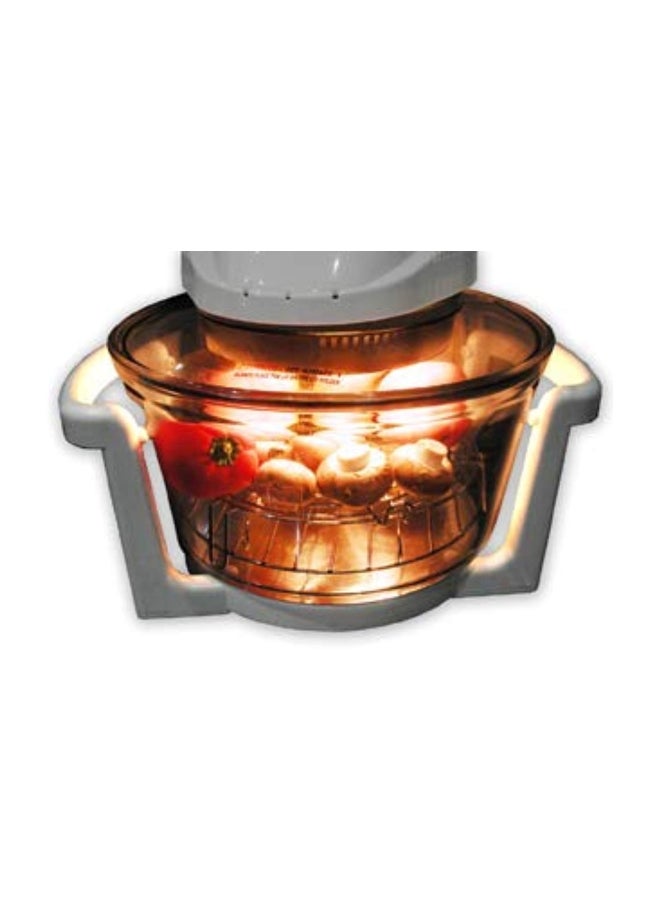 Generic - Turbo Halogen Oven 13.0 L B07NDNDM3C White/Silver/Clear - Image 1