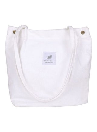 Canvas Bucket Bag White - v1570126757/N30514422A_1