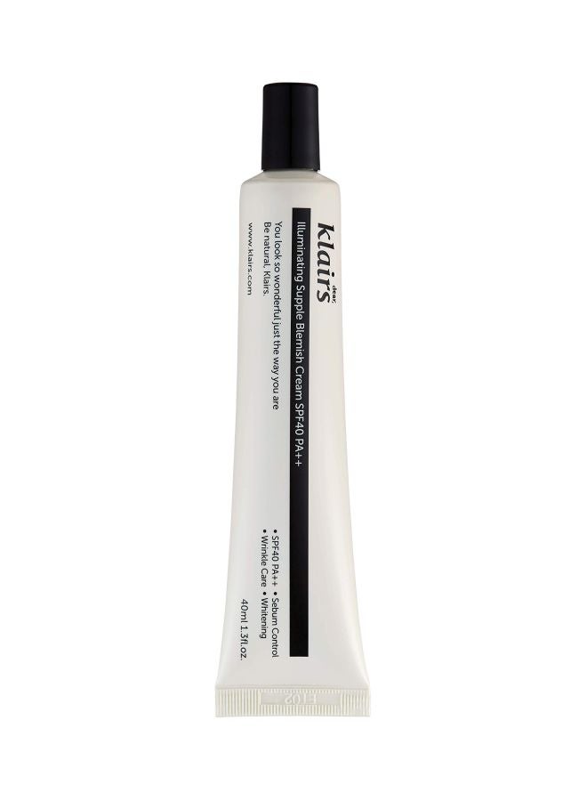 Klairs Illuminating Supple Blemish Cream SPF40 PA++ Clear 40ml  - Image 1