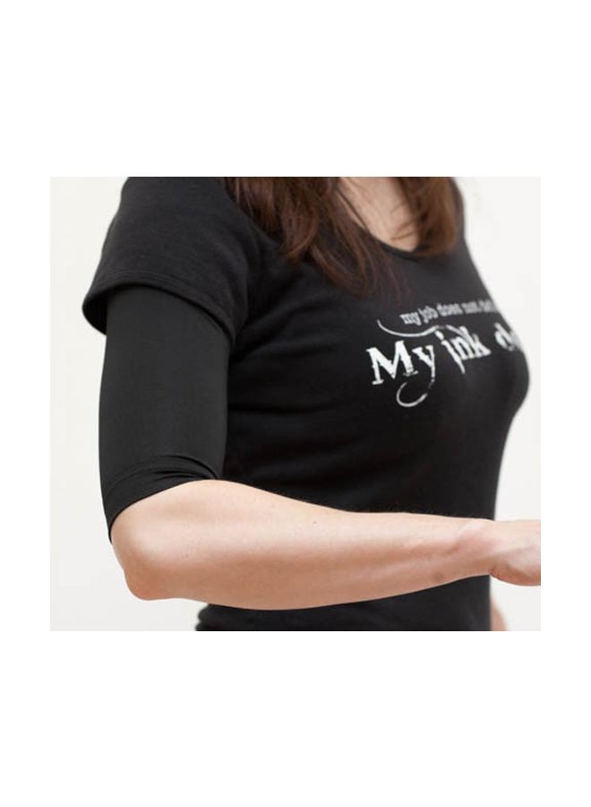 Tatjacket Pack Of 2 UPF50 Tattoo Cover Up Concealer Sleeve Black