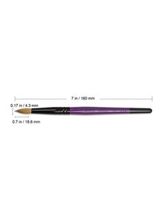 Pana Kolinsky Nail Art Painting Brush Purple/Black  - Image 2
