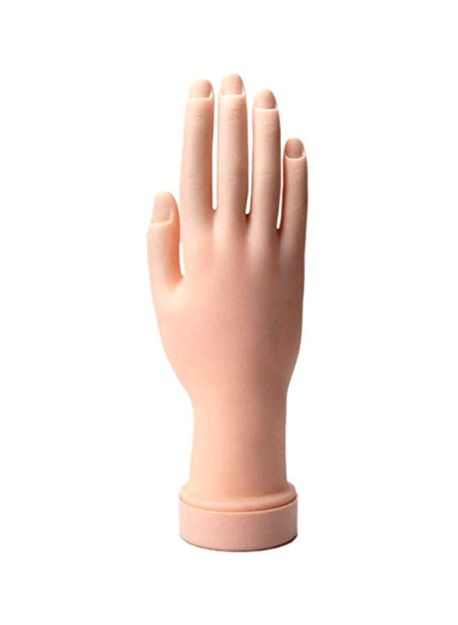 AORAEM Nail Training Practice Hand Mannequin Beige - Image 1