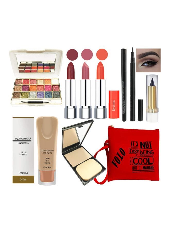 Volo Professional Women's Makeup Kit Multicolour - Image 1