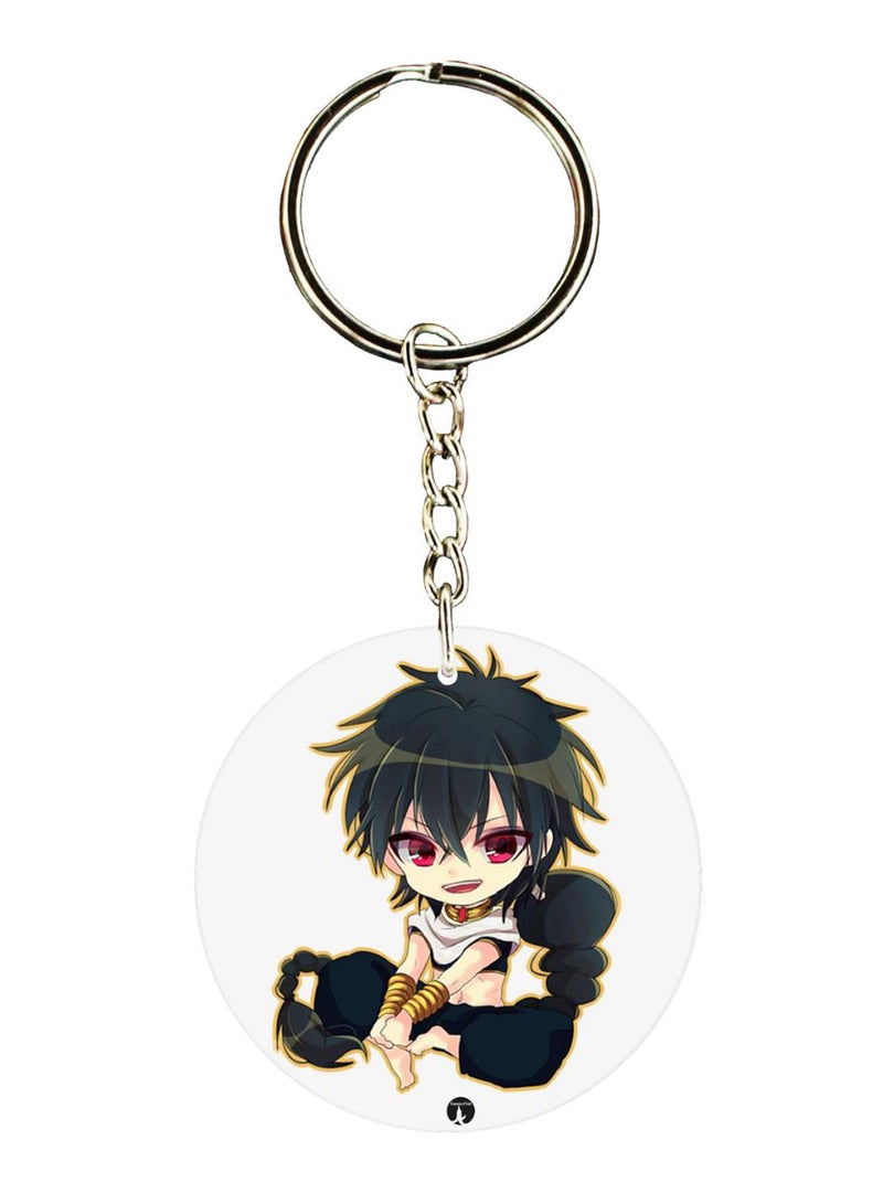 BP Double Sided The Anime Magi Printed Keychain