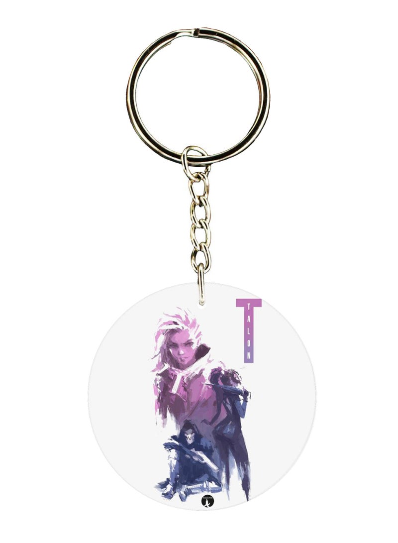 BP Double Sided Over-Watch Printed Keychain