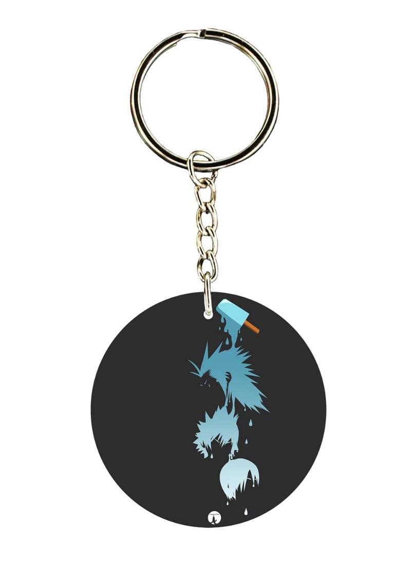 BP Double Sided Kingdom Hearts Printed Keychain