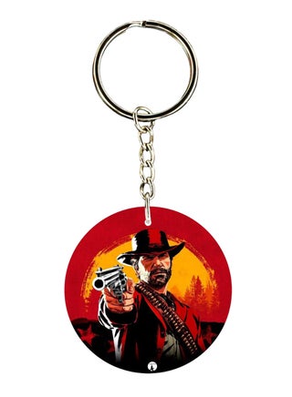 Double Sided Red Dead Redemption 2 Printed Keychain - v1570163652/N30441419A_1