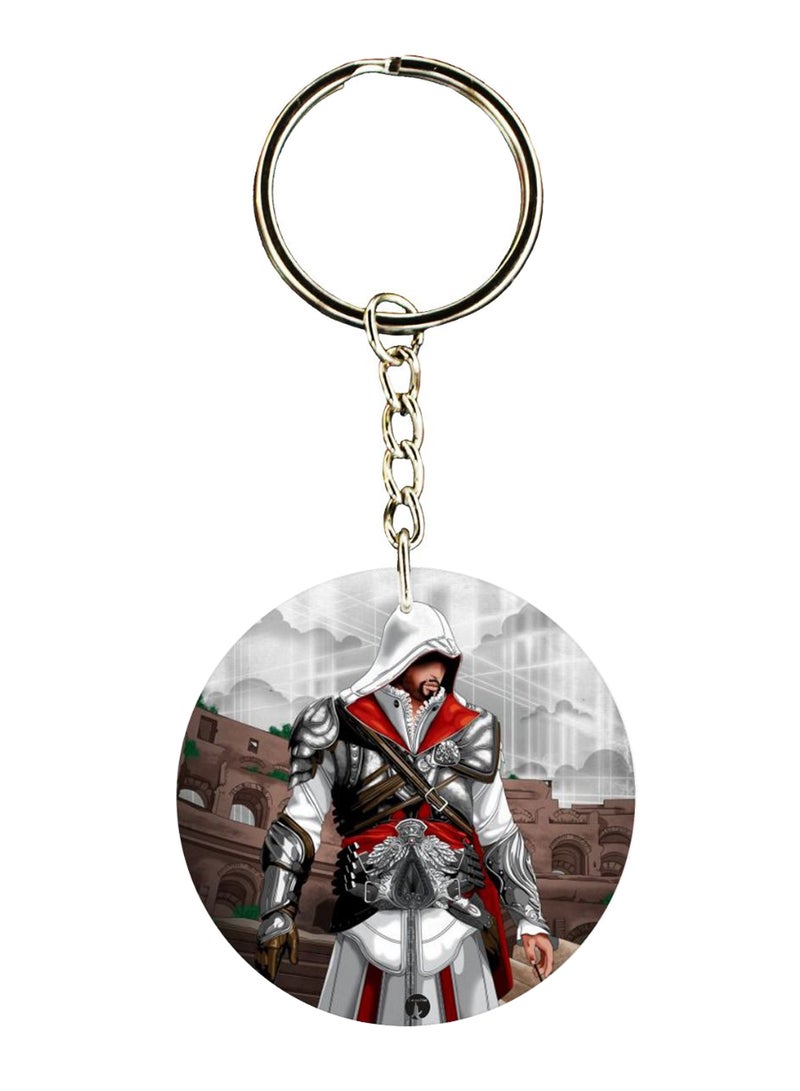 BP Double Sided Assassin's Creed Printed Keychain