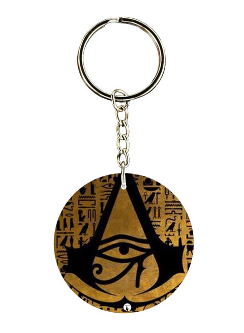 Double Sided Assassin's Creed Printed Keychain
