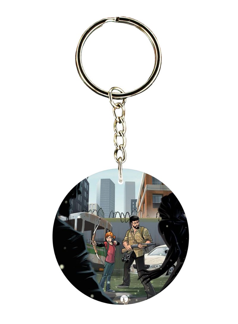 BP Double Sided The Last Of Us Printed Keychain