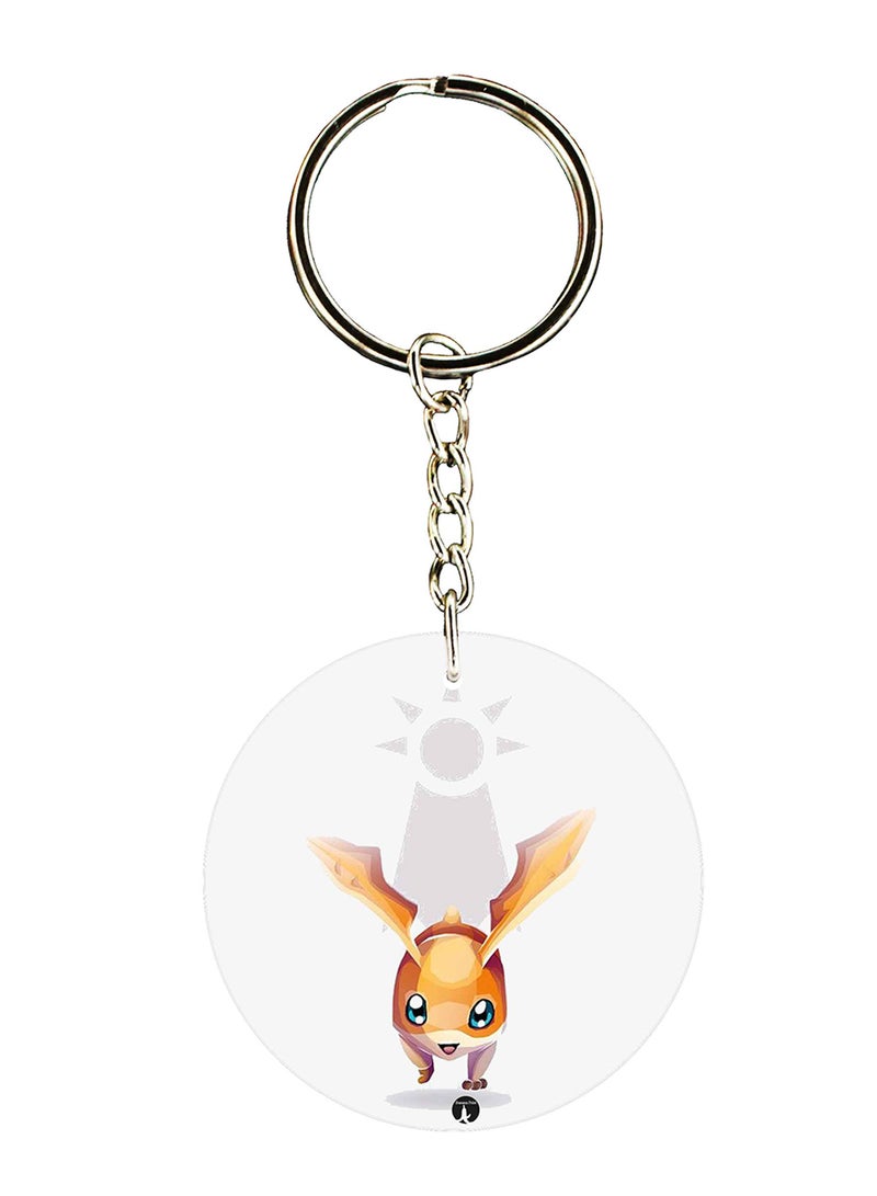 BP The Anime Digimon Printed Keychain