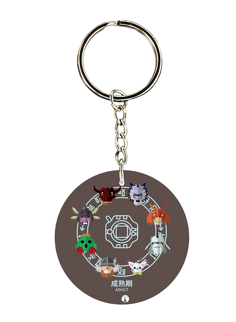 BP The Anime Digimon Printed Keychain